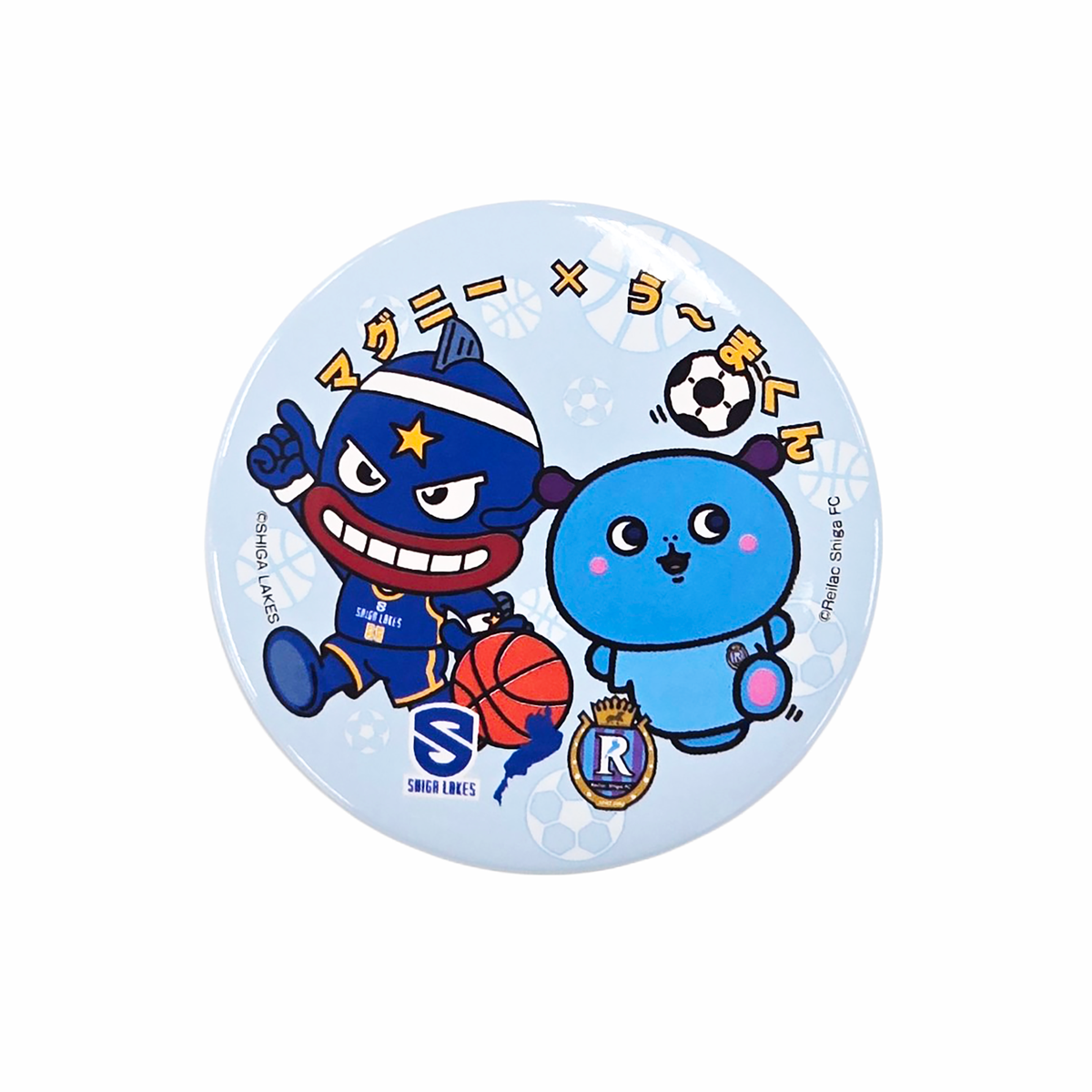 【レイラック×レイクスコラボ】缶バッジ う〜まくん&マグニー