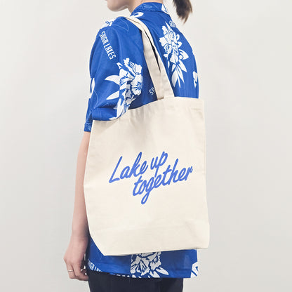 【Lake up together】トートバック