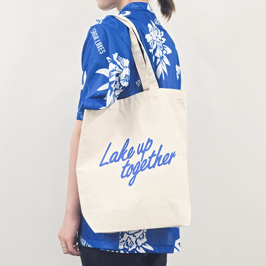 【Lake up together】トートバック