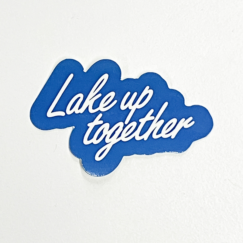 [Lake up together] 模切貼紙