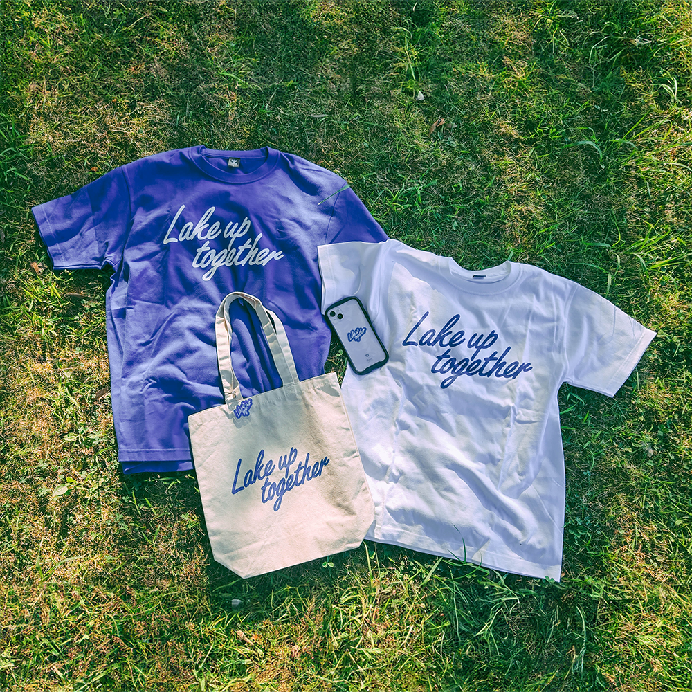 【Lake up together】トートバック