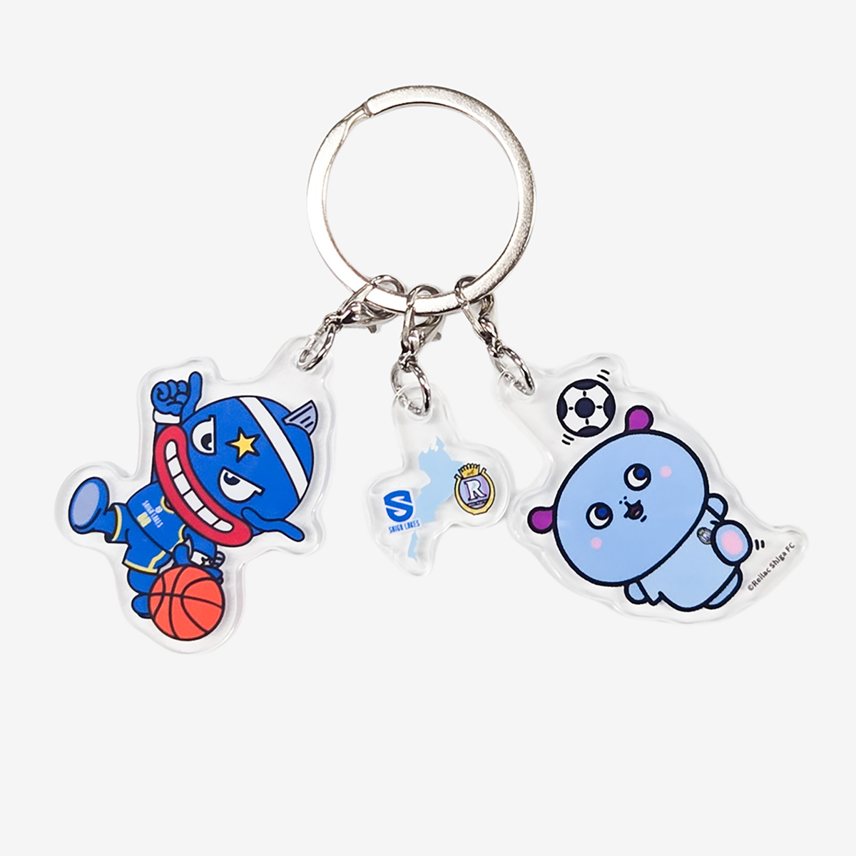 【レイラック×レイクスコラボ】3連アクリルキーホルダー う〜まくん&マグニー