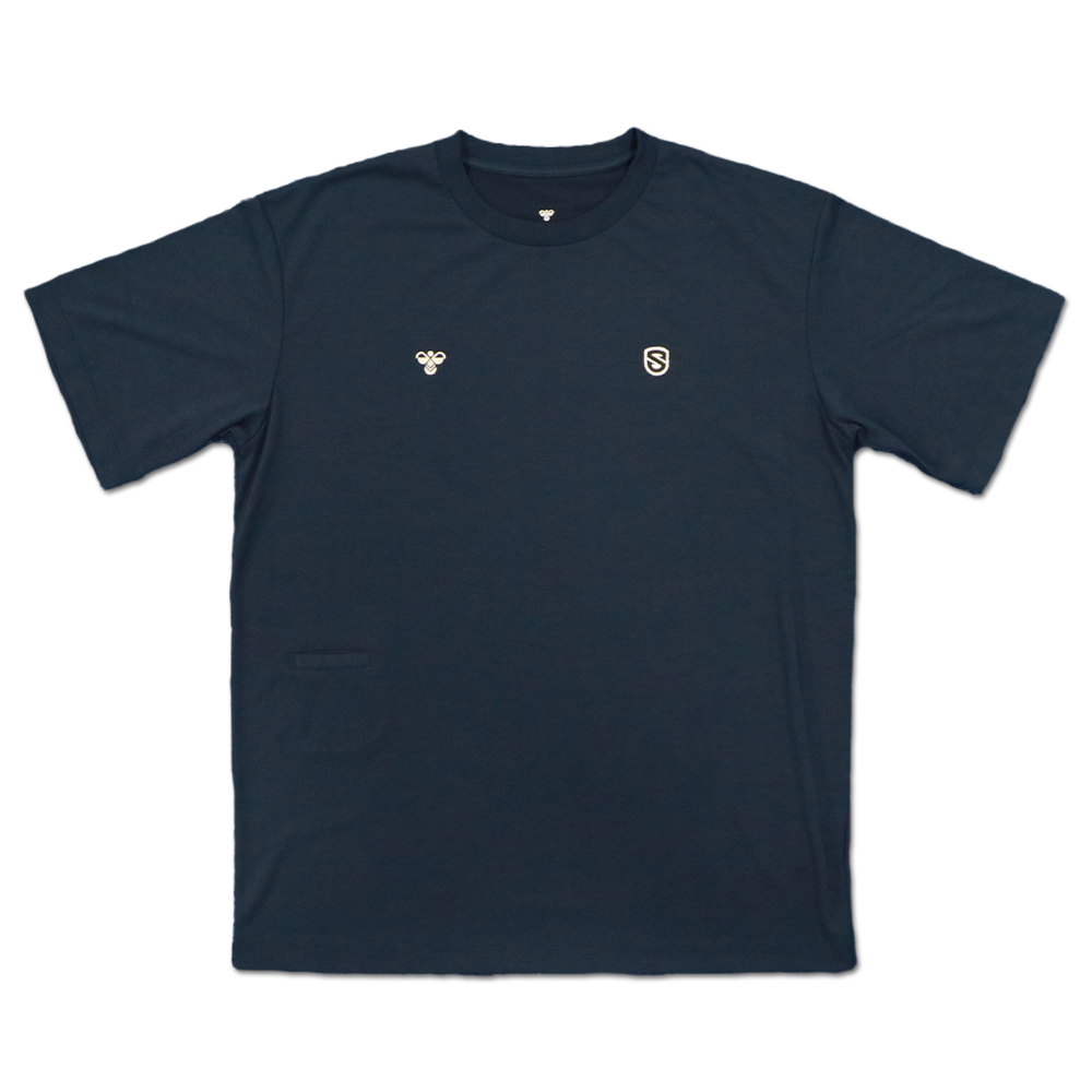 【hummel】エンブレム刺繍ワッペン  Tシャツ