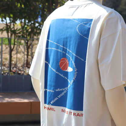 【hummel】バスケットコート コットンライクTシャツ