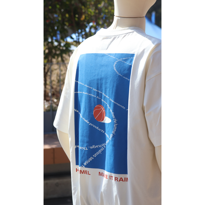 【hummel】バスケットコート コットンライクTシャツ