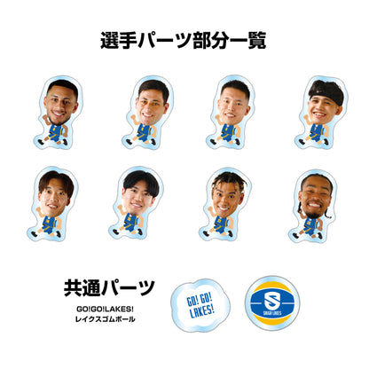 コートダッシュ！シャカシャカアクリルキーホルダー