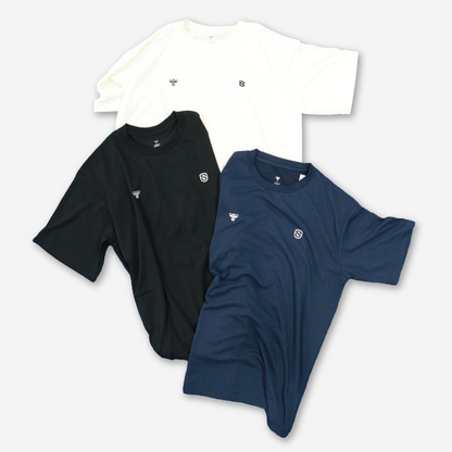 【hummel】エンブレム刺繍ワッペン  Tシャツ