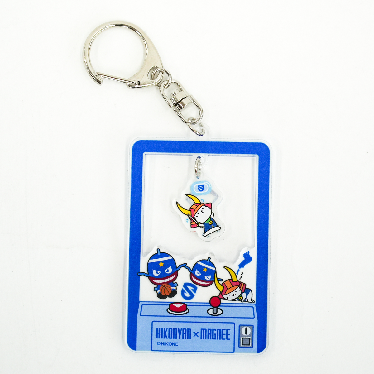 【ひこにゃんコラボ】クレーンゲーム風 アクリルキーホルダー