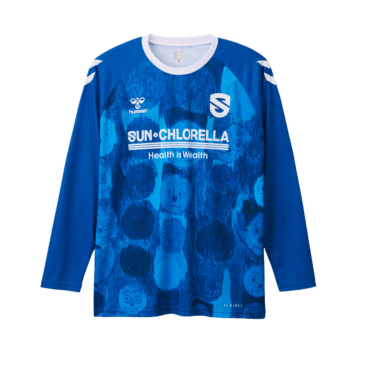 【予約受注販売】【hummel】パラアート シューティングシャツ 長袖