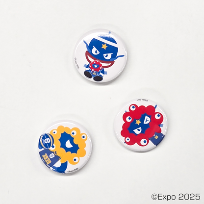 EXPO2025 【滋賀レイクス】ミャクミャク コラボ 缶バッジセット