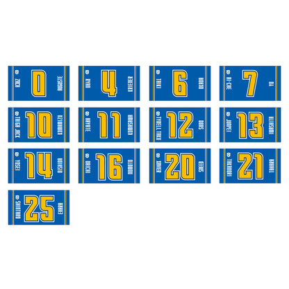 2026-27 選手ナンバータオル