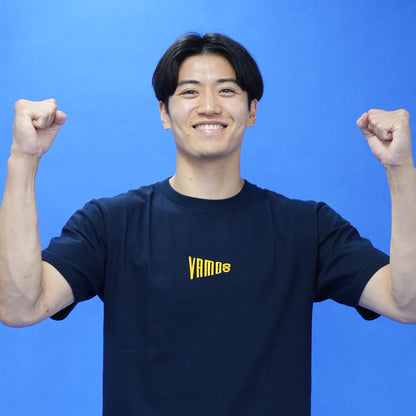 Vamos コットン 半袖Tシャツ